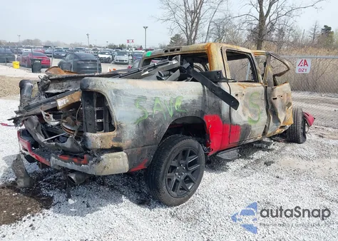 2022 Ram 1500 Laramie 4X4 5'7 Box from USA, damaged, VIN 1C6SRFJT8NN189377